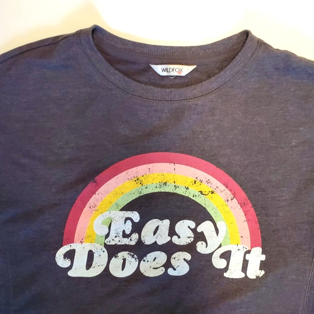 Great Easy Does It Sweatshirt Sz M/L